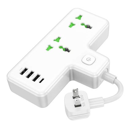HOCO AC11A Voyage 2-Position Expansion Socket (1C3A) (EU)