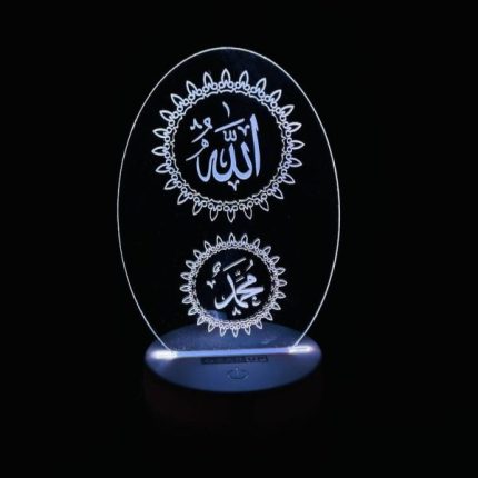 GearUP Acrylic Multicolor Night Lamp- (1016916-BK)