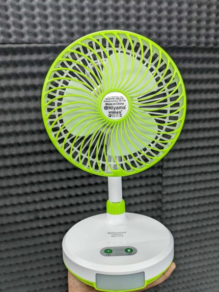 Niyama WD-219 8 Inch Rechargeable Fan