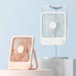 JISULIFE Fa26 4500mAh Rechargeable Ultra Thin Desktop Fan - Image 2