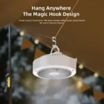 Vyvylabs D04 Mini Portable Desktop Fan with LED light - Image 2