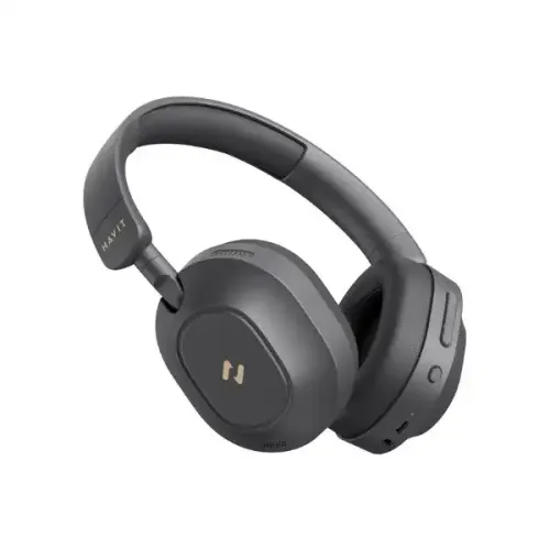 Havit H668BT ANC Foldable Bluetooth Headphone Black with 80 Hours Playtime