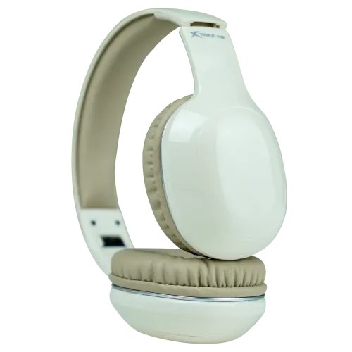 Xtrike Me HD-215 Bluetooth Wireless Headset in Black White and Beige
