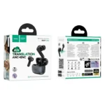 Hoco EQ27 Fun AI Translation Earbuds | ANC+ENC Noise Reduction - Image 3