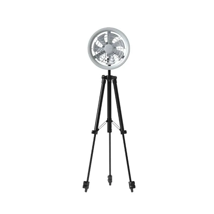 image (1) JISULIFE FA17 Multipurpose LED Ceiling Fan with Long Tripod Stand - Image 1