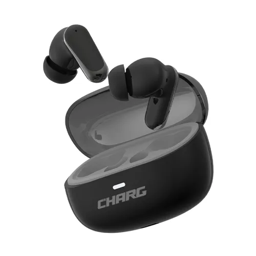 CHARG Nextbuds ANC Wireless Earbud Black with 4-Mic ENC and Gaming Mode