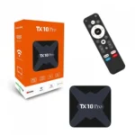 TX10 Pro 8K Android TV Box with Voice Control Remote Black