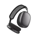 Hoco W65 Plus ANC Wireless Bluetooth Headphone in Black and Silver Colors