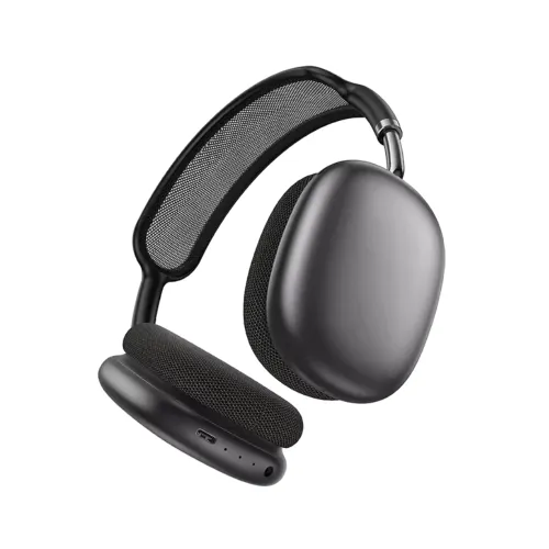 Hoco W65 Plus ANC Wireless Bluetooth Headphone in Black and Silver Colors