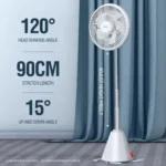 Xundd XDOT-024 Type-C Rechargeable Oscillating Fan - Image 3