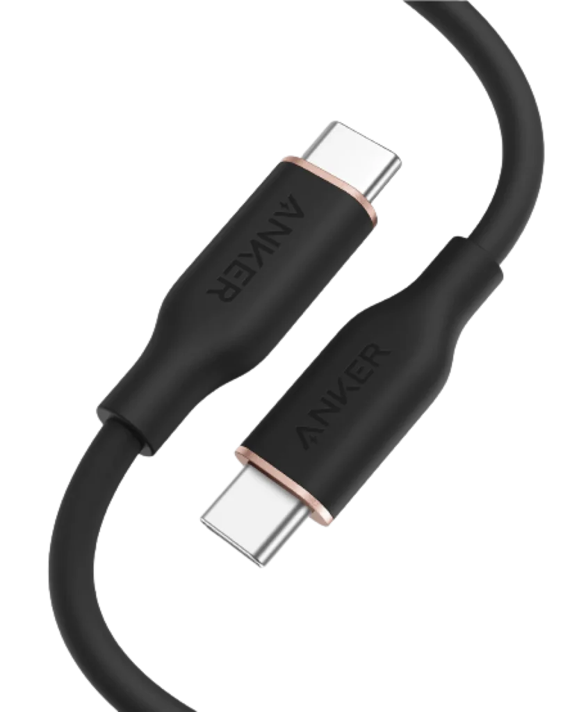 Anker PowerLine Flow 240W USB-C to USB-C Silicone Cable in Multiple Colors