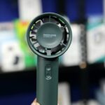 Xiaomi Aisolove F01 Handheld Turbo Fan in a compact portable design.