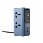 LDNIO SC2 PD 45W GaN USB-C Fast Charging 7-in-1 Charge Station Power Strip with LED Screen - Image 4