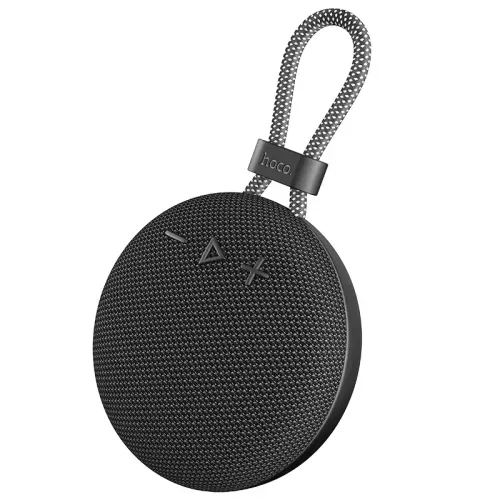 Hoco BS60 Portable Bluetooth Speaker in a sleek black finish.