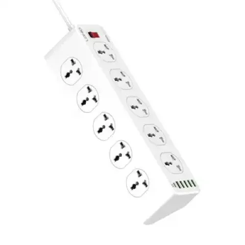 LDNIO SC10610 30W 6-Port USB Charger Power Strip with 10 AC Sockets