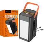 Hoco DB49 100000mAh Large Capacity Power Bank with LED Digital Display