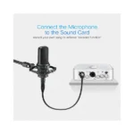 UGREEN 20714 Cannon XLR Male to Female Microphone Extension Audio Cable - 10m (Black) - Image 3