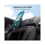 UGREEN 70509 Lightning to 3.5mm Male Aux Cable Aluminum Shell with Braided 1m (Black) - Image 3