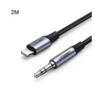 UGREEN 70862 Lightning to 3.5mm Audio Adapter Aluminium Braided 2m - Image 3