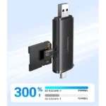 UGREEN 65024 2-in-1 USB-C and USB-A Dual Connector Card Reader - Image 2