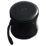 EWA A119 3W metal body mini portable speaker ultra compact wireless pocket bluetooth speaker top grill design front view metallic silver color