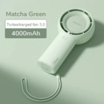 JISULIFE FA49 2000mAh USB Rechargeable Powerful Handheld Fan - Image 2