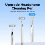 UGREEN 55292 Multifunction Earbuds Cleaner 3-in-1 cleaning pen tool with premium flocking sponge brush and stainless steel nib for earphones