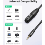 UGREEN 20244 3.5mm Three-Pole Male to XLR Female Audio Cable 2m - Image 2