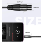 UGREEN 20244 3.5mm Three-Pole Male to XLR Female Audio Cable 2m - Image 4