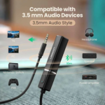 UGREEN 40761 Wireless Bluetooth 5.0 Audio Transmitter with 3.5mm Male Cable - Image 3