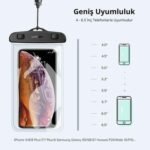 UGREEN 60959 Waterproof Phone Pouch (Black) with Secure Lock Seal - Image 4