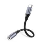 UGREEN AV142 (30632) USB Type C to 3.5mm Female Audio Cable 10cm (Gray) - Image 2