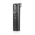 Xiaomi Beard Trimmer 2C professional rechargeable cordless hair and beard trimmer with length adjustment wheel, attachment combs, and Type-C charging cable turn on