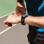 BWOO BO-WA08 smart watch with premium round display screen and a sleek metallic chassis shown in image_72eee5.png