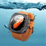 BWOO BO-WA09 smart watch with premium round HD display screen and a sleek zinc alloy chassis shown in image_72eee5.png
