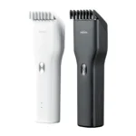ENCHEN Boost USB electric hair trimmer with adjustable sliding comb and Type-C charging port open