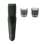 Philips BT1230/18 professional rechargeable cordless hair and beard trimmer with attachment combs and USB charging cable