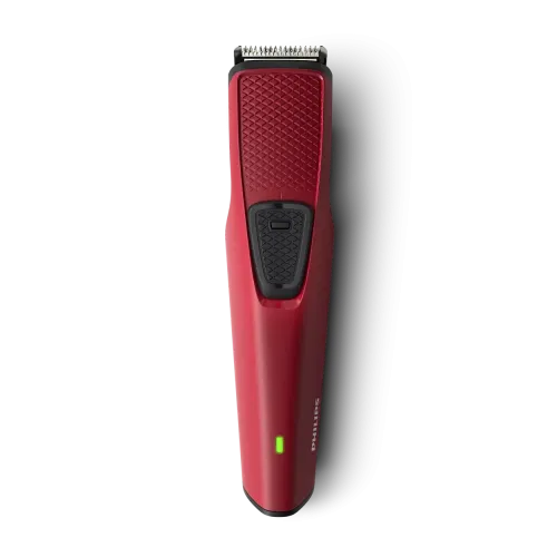 Philips BT1235/18 professional rechargeable cordless hair and beard trimmer with attachment combs and USB charging cable