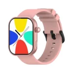 Zeblaze Btalk Plus showing the large front screen dial design and premium wrist strap layout