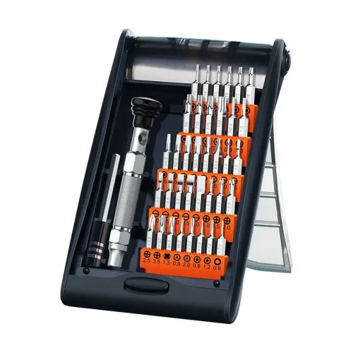 Ugreen CM372-80459 38 in 1 Aluminum Alloy Screwdriver Set with premium magnetic bits organized inside an ejection mechanical storage case