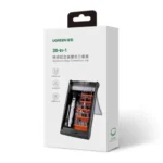 Ugreen CM372-80459 38 in 1 Aluminum Alloy Screwdriver Set with premium magnetic bits organized inside an ejection mechanical storage case