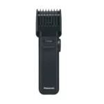 Panasonic ER2031 rechargeable corded and cordless electric hair and beard trimmer with built-in quick adjust dial, integrated guide comb, premium hard case, power adapter, and trimmer oil turn on