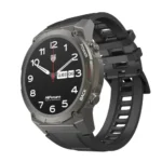 HiFuture FutureGo Mix 2 smart watch with premium round display screen and a sleek metallic chassis shown in image_72eee5.png