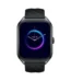 Zeblaze GTS 4 Smartwatch showing an ultra-thin 8.7mm rectangular metal alloy smart watch body with a bright 1.94-inch HD AMOLED display screen, a premium rotating navigation crown button, and a soft liquid silicone strap design view