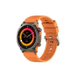 Awei H52 Smart Watch with premium zinc alloy chassis and vibrant 1.43 inch AMOLED display tracking sports and fitness goals