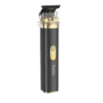 Hoco HP22 professional rechargeable cordless hair and beard trimmer with attachment combs and Type-C charging cable open