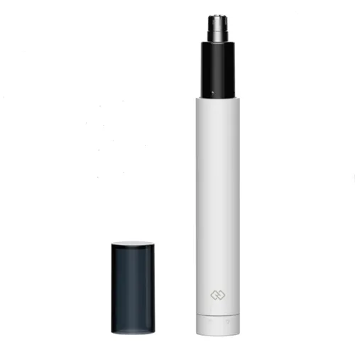 Xiaomi Huanxing HN3 electric nose trimmer in matte black color with protective cap open