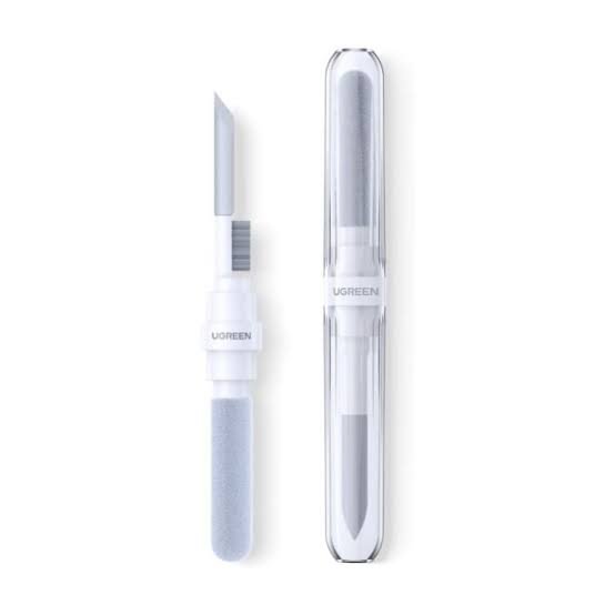 UGREEN 55292 Multifunction Earbuds Cleaner 3-in-1 cleaning pen tool with premium flocking sponge brush and stainless steel nib for earphones
