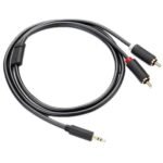 UGREEN 10510 3.5mm Male to 2 RCA Male Audio Cable (2m, Gray) - Image 2