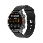 Imilab IMIKI HOLO 2 Pro smart watch with premium round AMOLED display screen and a sleek metallic chassis shown in image_72eee5.png